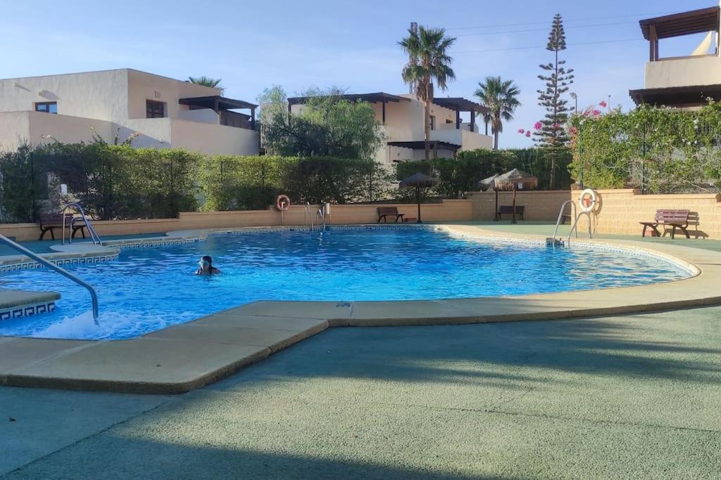 Casa Con Piscina En San Jose Sotillo Bagian luar foto